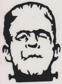 RUBOFF STICKER - FRANKENSTEIN