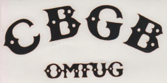 RUBOFF STICKER - CBGB RUBOFF STICKER