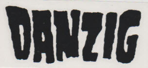 DANZIG - DANZIG RUBOFF STICKER