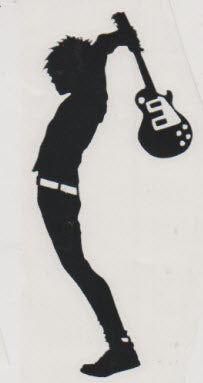RUBOFF STICKET - SMASHING GUITAR RUBOFF STICKER