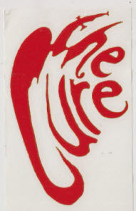 CURE - CURE RUBOFF STICKER