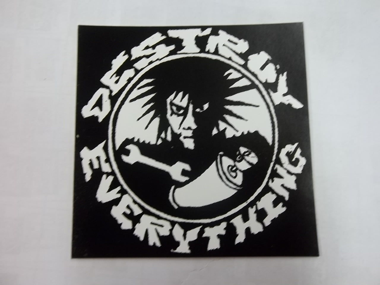 FILTH - DESTROY EVERYTHING STICKER