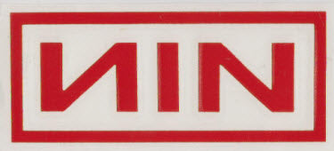 NIN - NIN RUBOFF STICKER