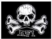 AFI - SKULL + AFI 1" BUTTON