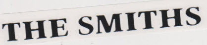 SMITHS - SMITHS RUBOFF STICKER