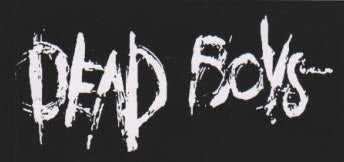 DEAD BOYS - DEAD BOYS ORIGINAL FONT STICKER