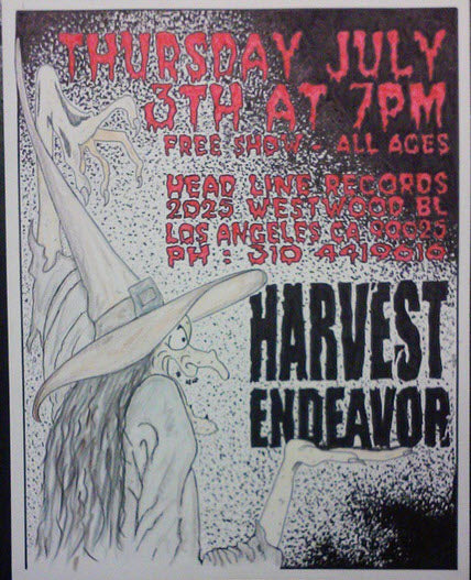 HEADLINE FLYER - HARVEST / ENDEAVOR (COLOR)