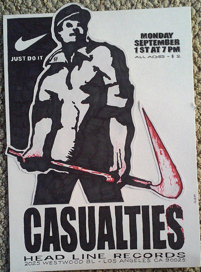 HEADLINE FLYER - CASUALTIES (COLOR)