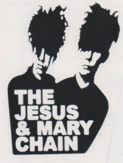 JESUS & MARY CHAIN - BAND PICTURE RUBOFF STICKER