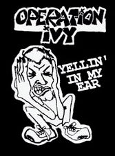 OPERATION IVY - YELLIN IN MY EAR 1" BUTTON