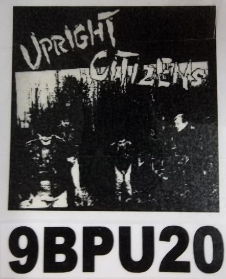 UPRIGHT CITIZENS - BAND PICTURE BACK PATCH