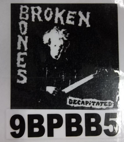 BROKEN BONES - DECAPITATED BACK PATCH