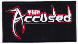 ACCUSED - ACCUSED EMBROIDERED PATCH