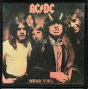 AC/DC - HIGHWAY TO HELL EMBROIDERED PATCH