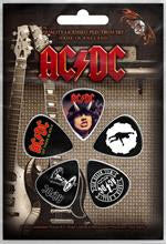 AC/DC - MIXED GUITAR PICKS (SET OF 5)