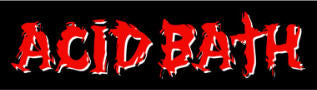 ACID BATH - ACID BATH STICKER