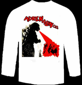 ADRENALIN OD - GOZILLA LONG SLEEVE TEE SHIRT