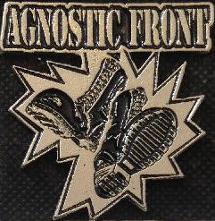 AGNOSTIC FRONT - BOOTS METAL PIN