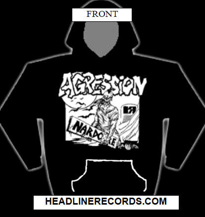 AGRESSION - UNDERGROUND RAILROAD HOODIE SWEATSHIRT