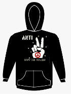 ANTI - DEFY THE SYSTEM HOODIE SWEATSHIRT