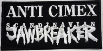 ANTI CIMEX - SCANDINAVIAN JAWBREAKER EMBROIDERED PATCH