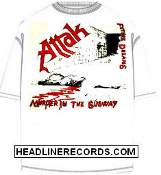 ATTAK - MURDER IN THE SUBWAY TEE SHIRT