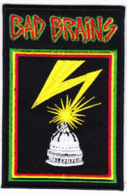 BAD BRAINS - THUNDER EMBROIDERED PATCH