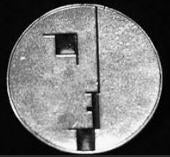 BAUHAUS - LOGO METAL PIN