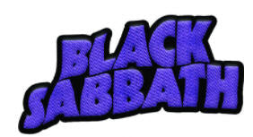 BLACK SABBATH - BLACK SABBATH #2 CUT OUT EMBROIDERED PATCH