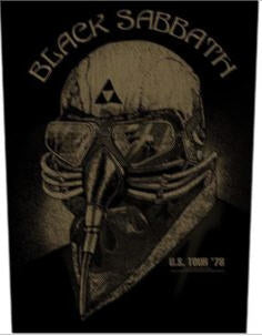 BLACK SABBATH - US TOUR 1978 BACK PATCH