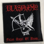 BLASPHEMY - FALLEN ANGEL OF DOOM EMBROIDERED PATCH