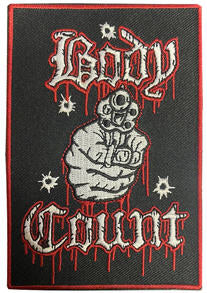 BODY COUNT - TALK SHIT GET SHOT EMBROIDERED PATCH