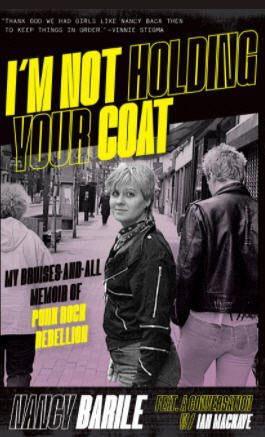 BOOK - I'M NOT HOLDING YOUR COAT BY NANCY BARILE