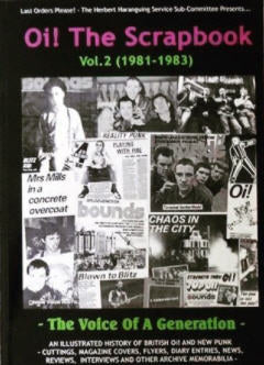 BOOK - OI! THE SCRAPBOOK VOL 2 ( 1981 / 1983 )