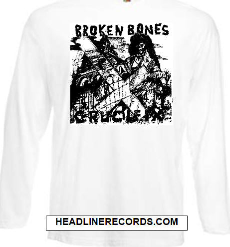 BROKEN BONES - CRUCIFIX LONG SLEEVE TEE SHIRT