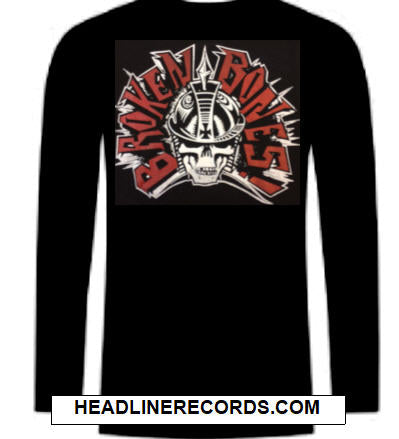 BROKEN BONES - LOGO LONG SLEEVE TEE SHIRT