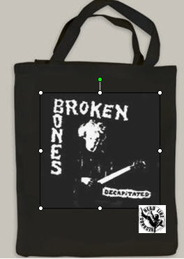 BROKEN BONES - DECAPITATED TOTE BAG