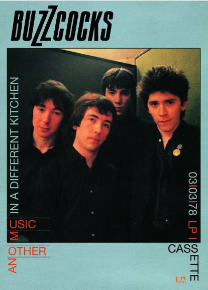 BUZZCOCKS - ANOTHER MUSIC IN A DIFFERENT POSTER