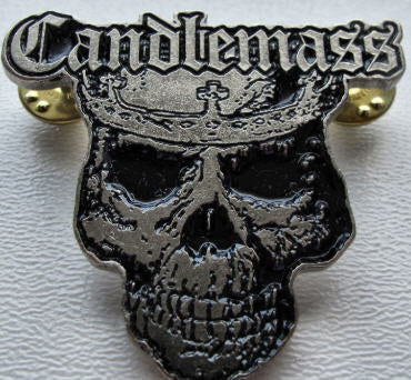 CANDLEMASS - KING METAL PIN