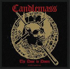 CANDLEMASS - THE DOOR TO DOOM EMBROIDERED PATCH