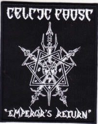 CELTIC FROST - EMPEROR'S RETURN EMBROIDERED PATCH