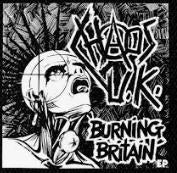CHAOS UK - BURNING BRITAIN PATCH