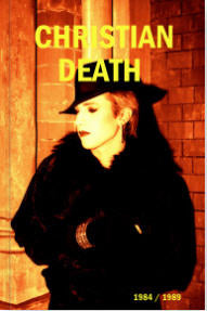 CHRISTIAN DEATH - 1984 / 1989 PICTURES BOOK BY MICK MERCER