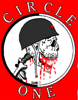 CIRCLE ONE - SKULL BACK PATCH