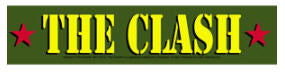 CLASH - ARMY LOGO STICKER