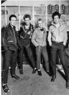 CLASH - CHALK FARM, LONDON 1977 COUNTER TOP POSTER