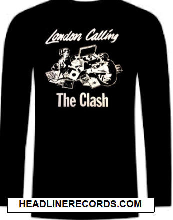 CLASH - LONDON CALLING LONG SLEEVE TEE SHIRT