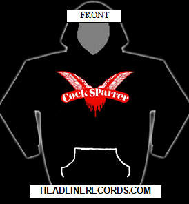 COCK SPARRER - LOGO HOODIE SWEATSHIRT