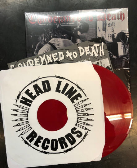 CONDEMNED TO DEATH - 1983 DEMO & 7" SESSION (RED LP)