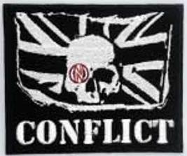 CONFLICT - FLAG EMBROIDERED PATCH